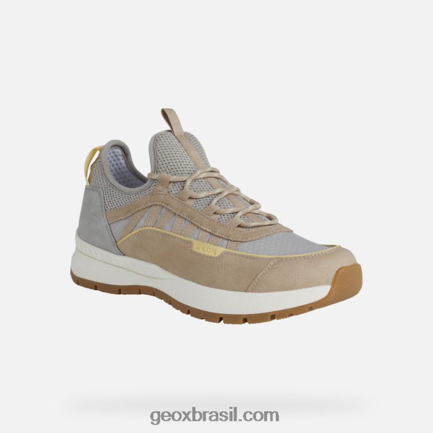 mulher braie cinza claro Geox 28TF8X580