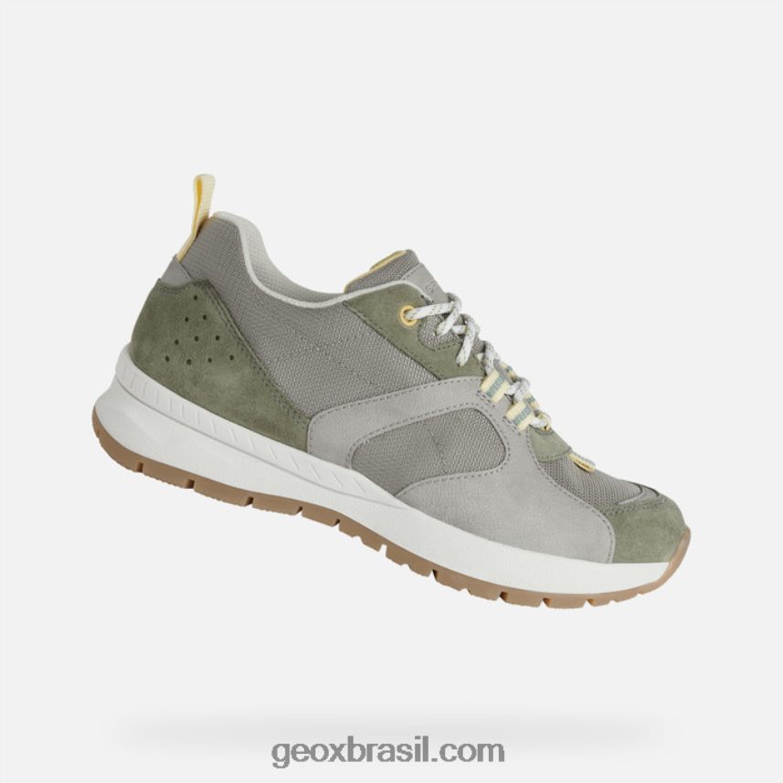 mulher braie gelo/sálvia Geox 28TF8X568