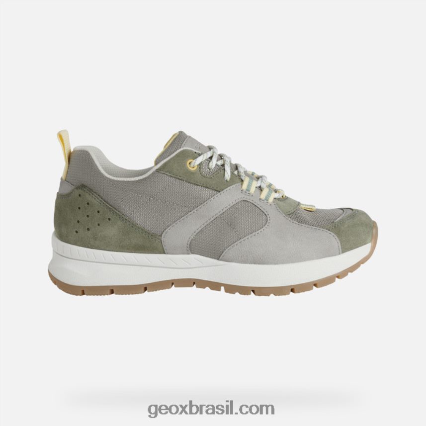 mulher braie gelo/sálvia Geox 28TF8X568