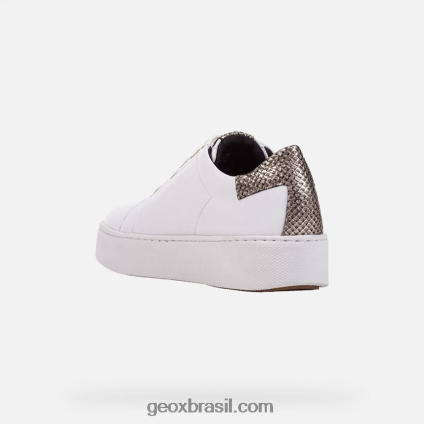 mulher celeste branco/ouro claro Geox 28TF8X394