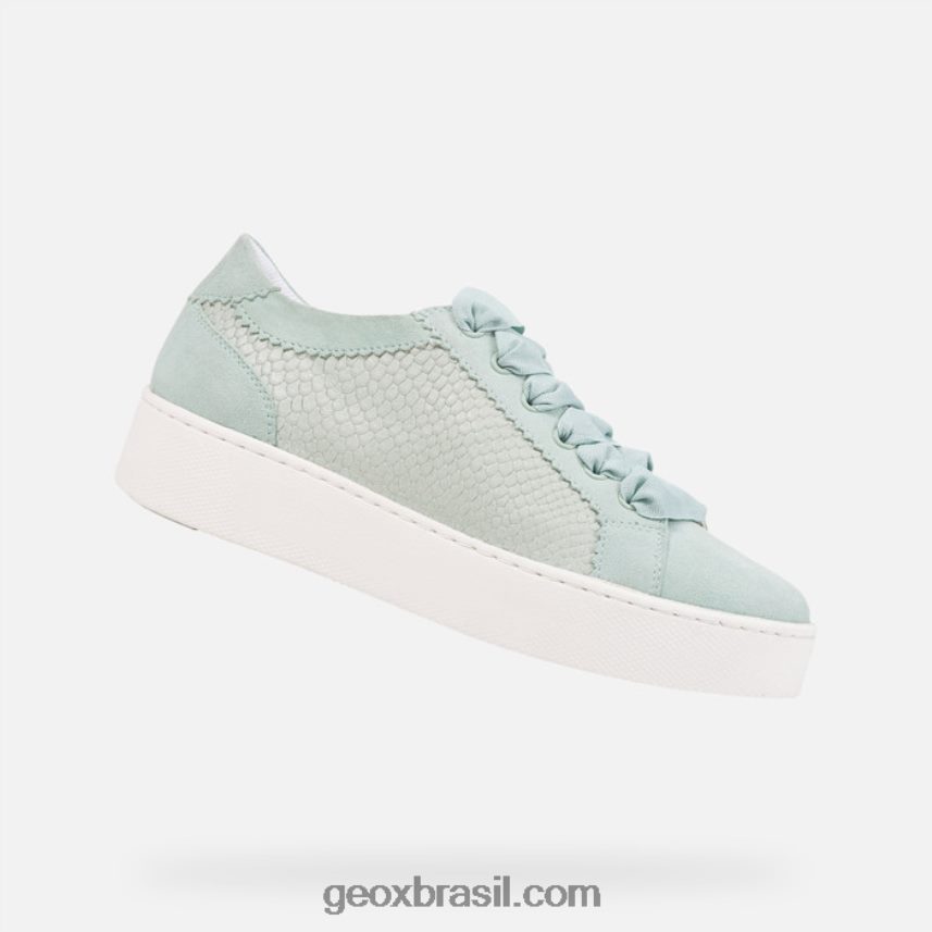 mulher celeste luz verde Geox 28TF8X220