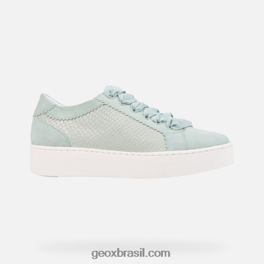mulher celeste luz verde Geox 28TF8X220