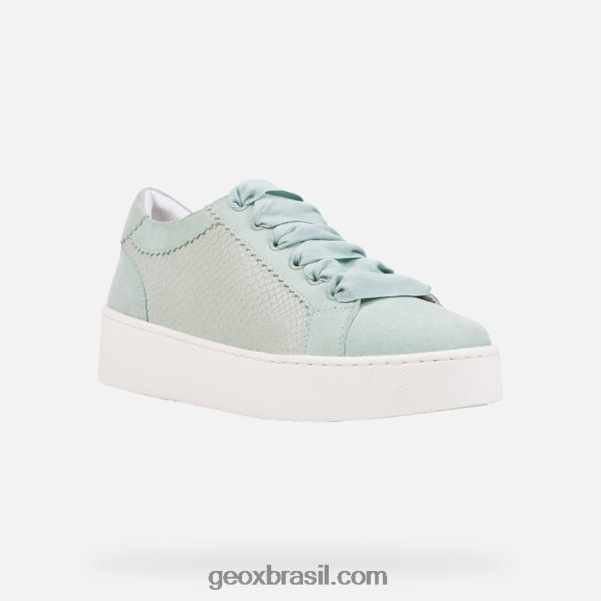 mulher celeste luz verde Geox 28TF8X220