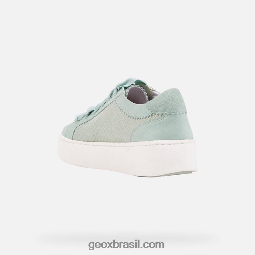 mulher celeste luz verde Geox 28TF8X220