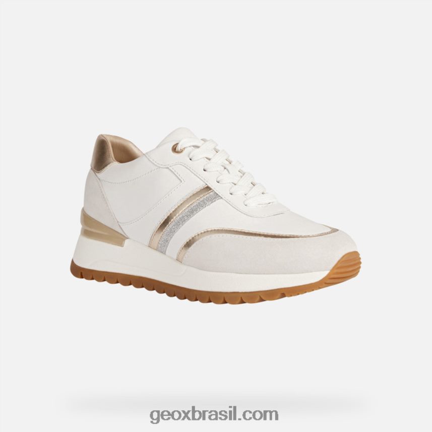mulher desya branco/esbranquiçado Geox 28TF8X231