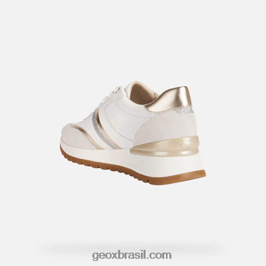 mulher desya branco/esbranquiçado Geox 28TF8X231
