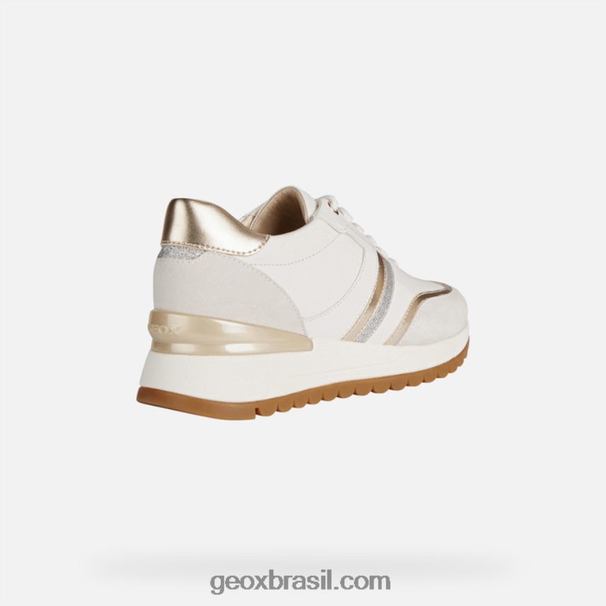 mulher desya branco/esbranquiçado Geox 28TF8X231