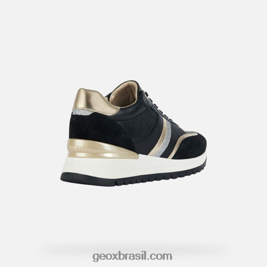 mulher desya preto Geox 28TF8X232