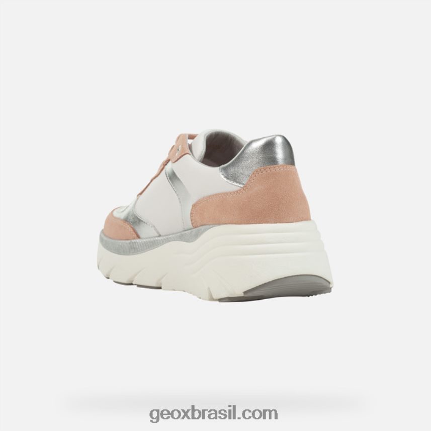 mulher diamanta branco/nude Geox 28TF8X224