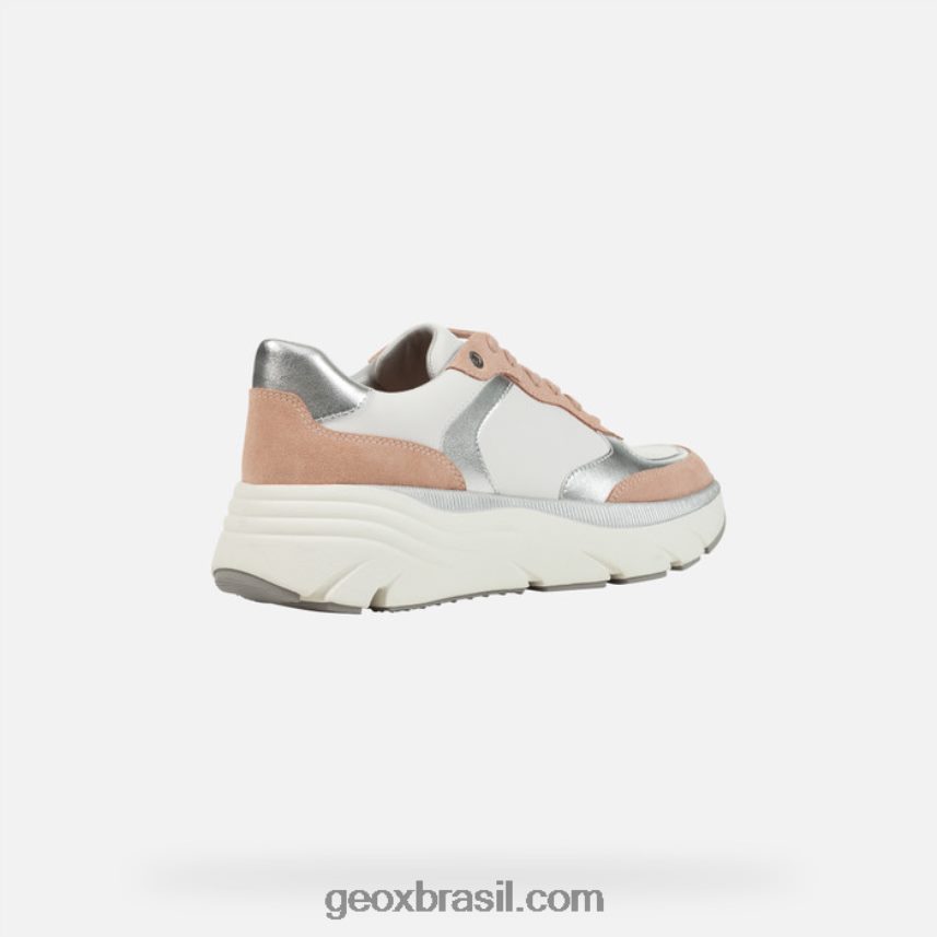mulher diamanta branco/nude Geox 28TF8X224