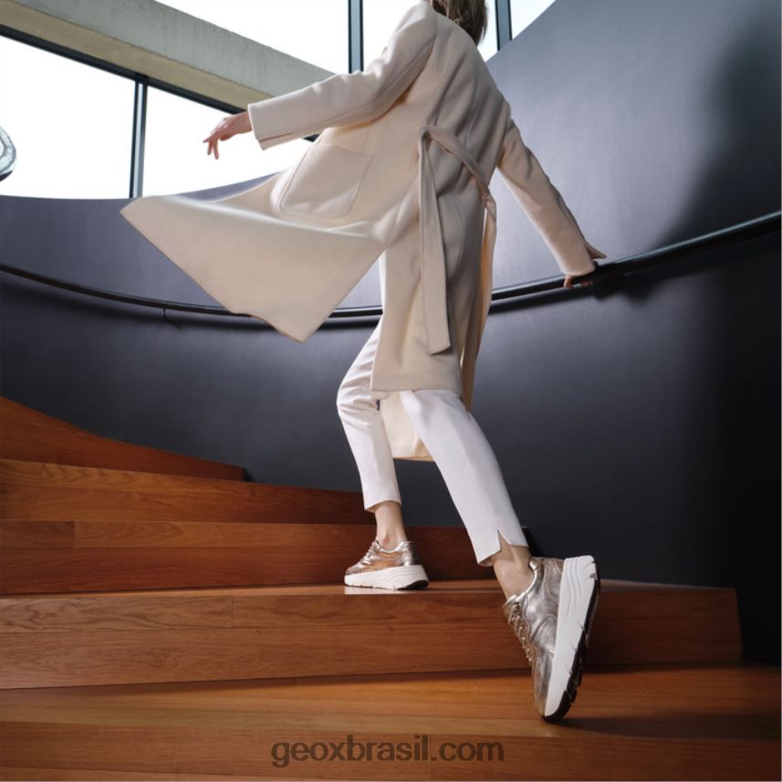 mulher diamanta champanhe Geox 28TF8X539