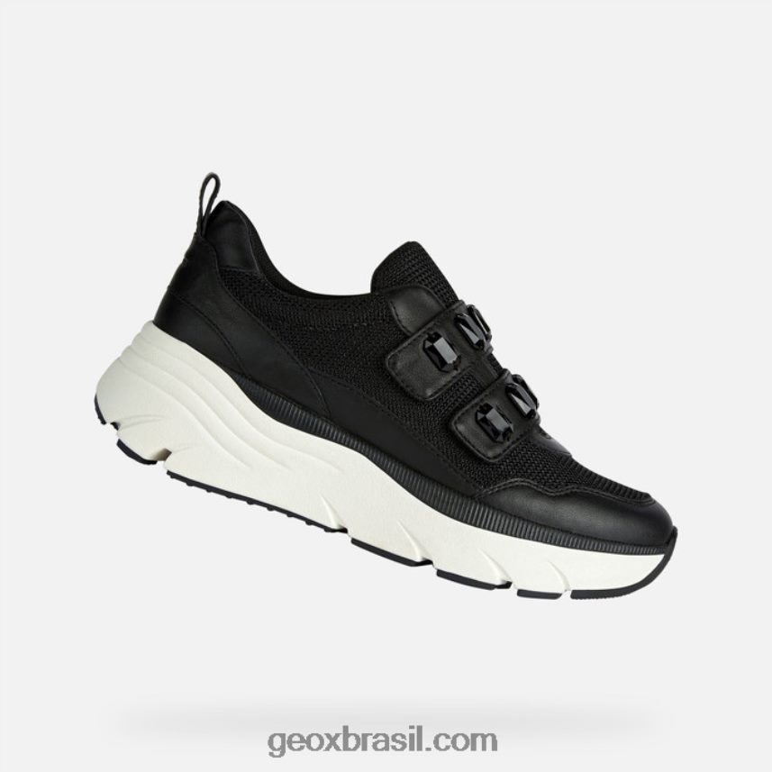 mulher diamanta preto Geox 28TF8X238