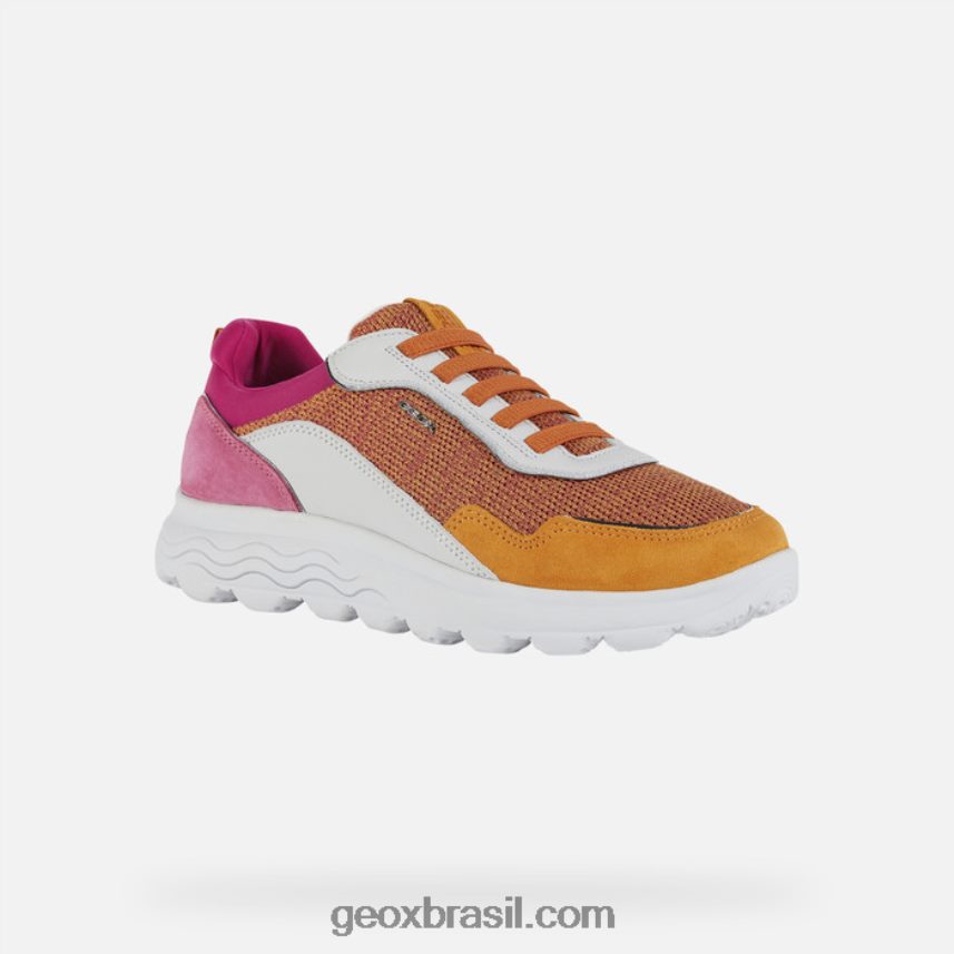mulher esférica laranja/fúcsia Geox 28TF8X20
