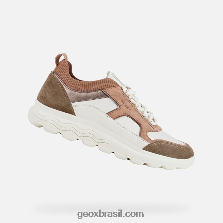 mulher esférica off white/rosa escuro Geox 28TF8X459