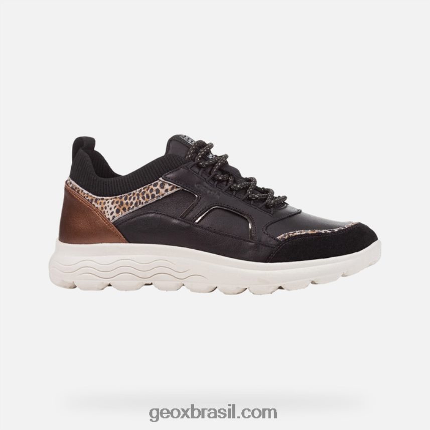mulher esférica preto/esbranquiçado Geox 28TF8X400
