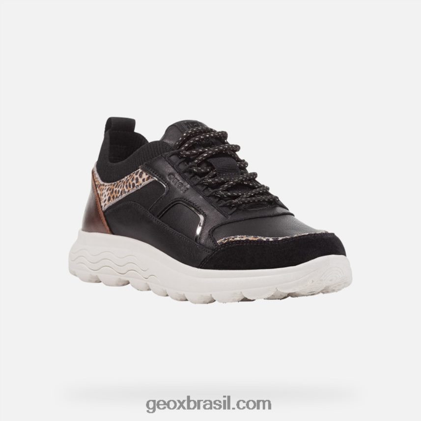 mulher esférica preto/esbranquiçado Geox 28TF8X400