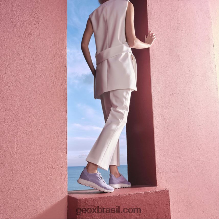 mulher esférica violeta claro Geox 28TF8X67