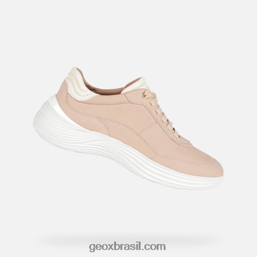 mulher fluctis nude/branco Geox 28TF8X92