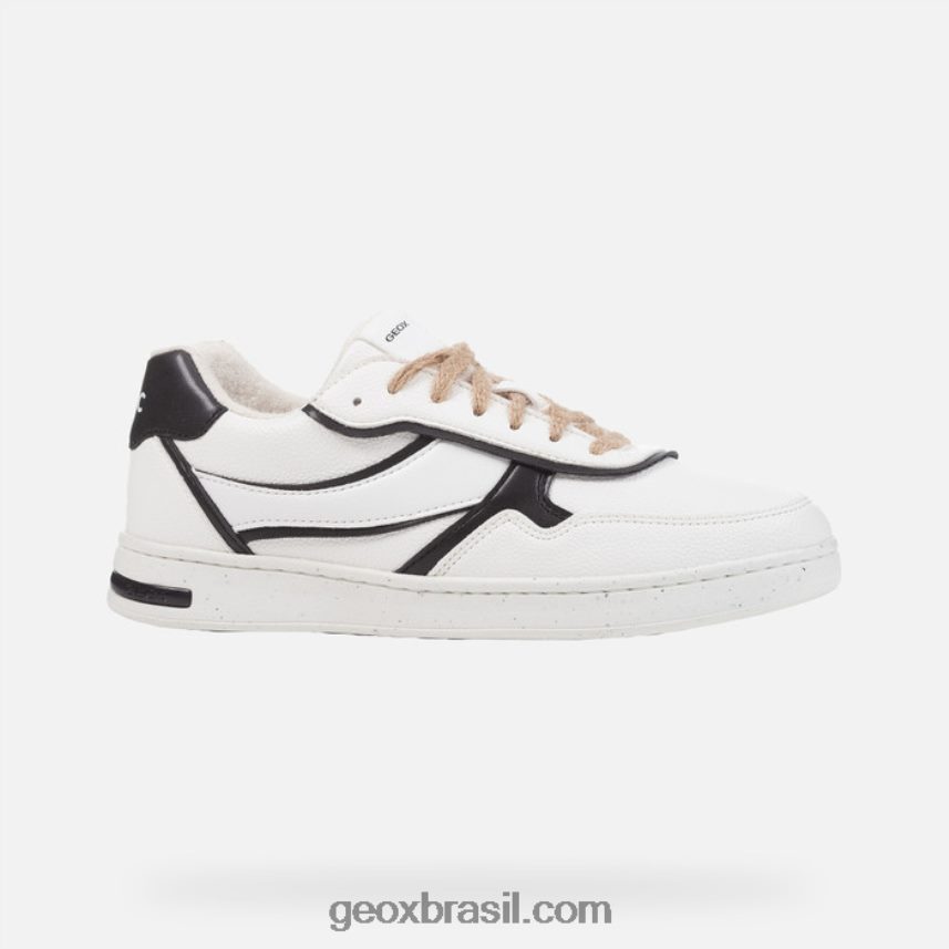 mulher jaysen Branco preto Geox 28TF8X296