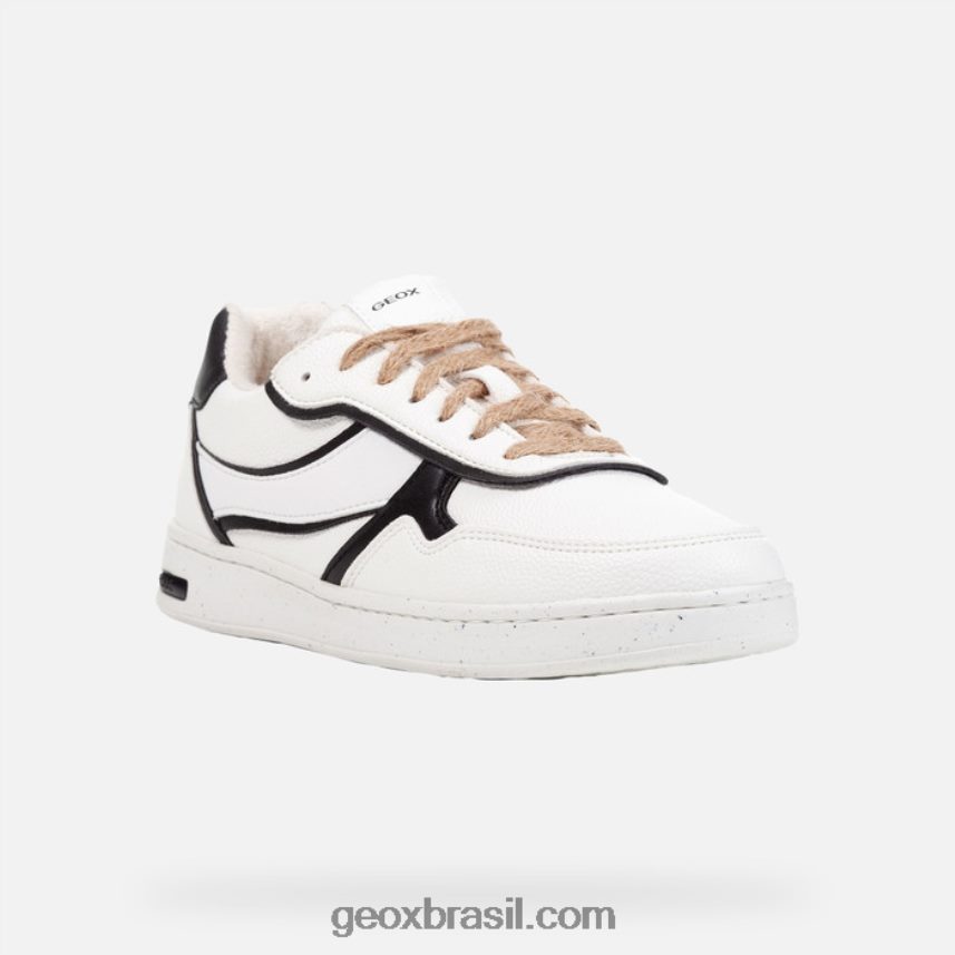 mulher jaysen Branco preto Geox 28TF8X296