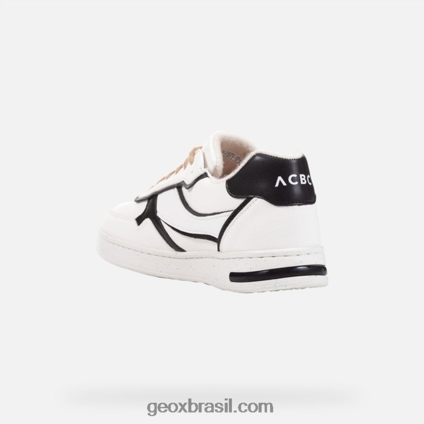 mulher jaysen Branco preto Geox 28TF8X296