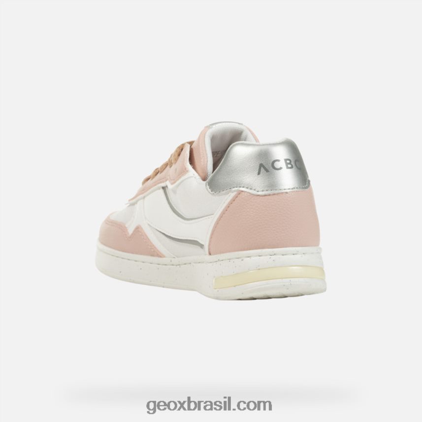 mulher jaysen pêssego/branco Geox 28TF8X244