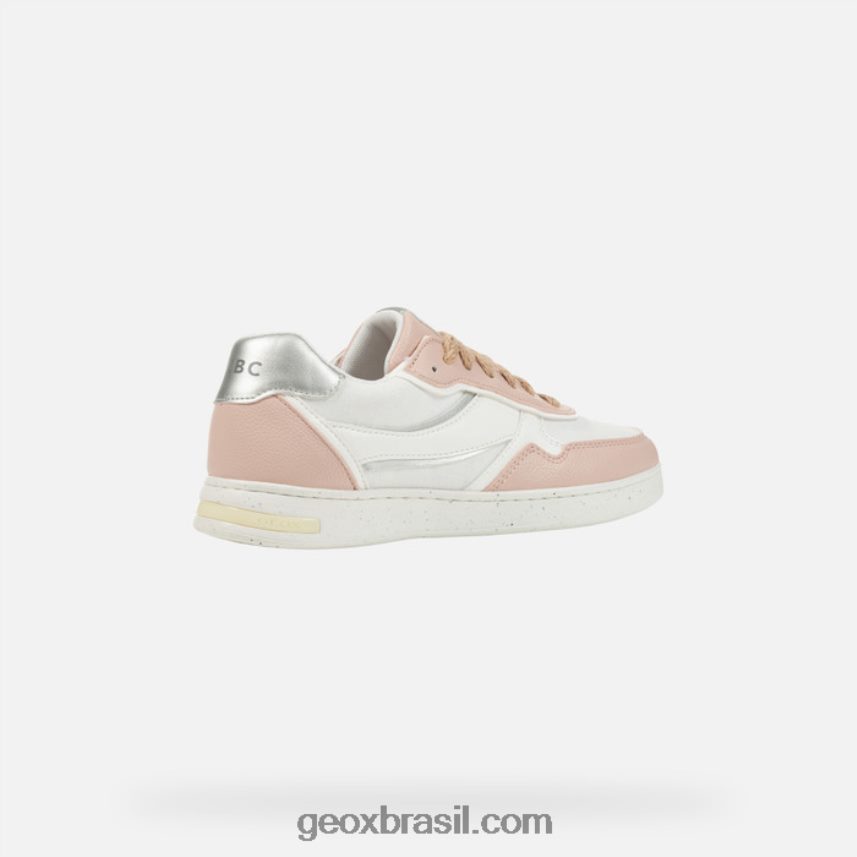 mulher jaysen pêssego/branco Geox 28TF8X244