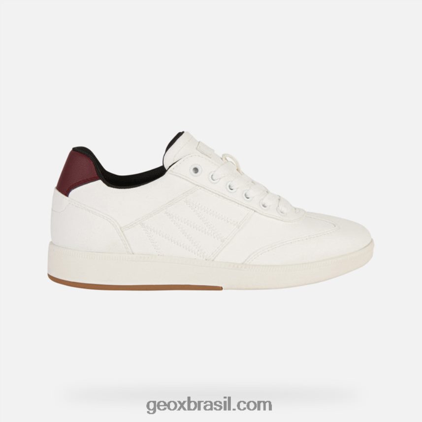 mulher meleda branco/escuro bordô Geox 28TF8X253