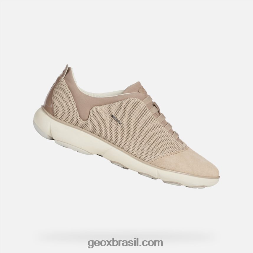 mulher nebulosa bege/creme Geox 28TF8X324