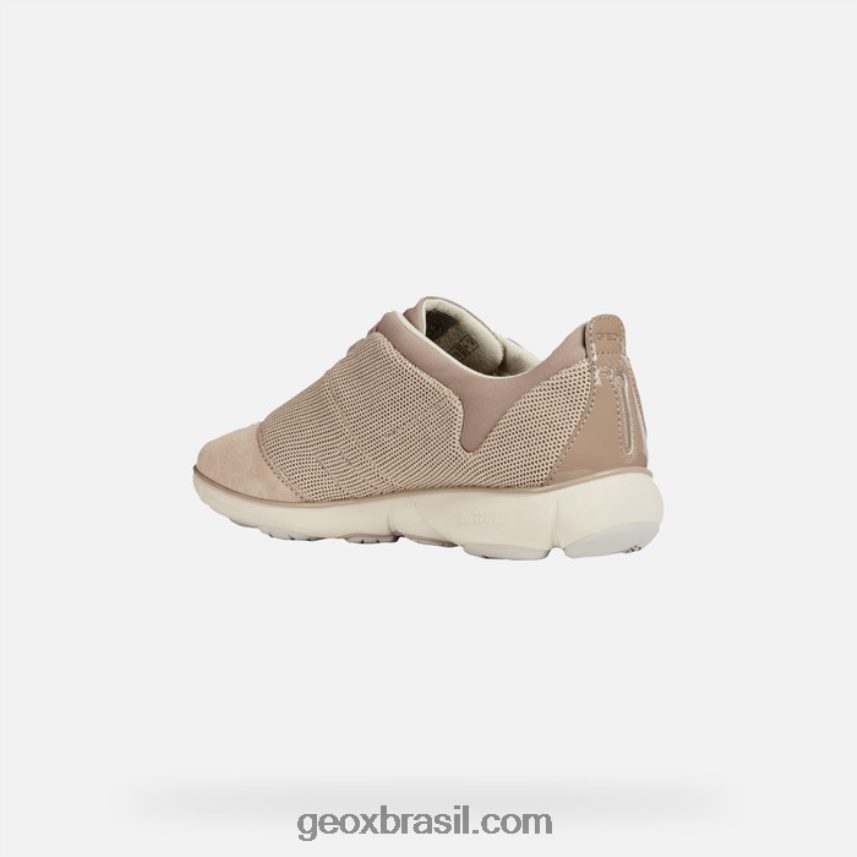 mulher nebulosa bege/creme Geox 28TF8X324