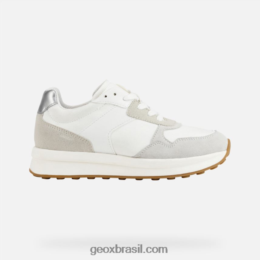 mulher runntix branco/esbranquiçado Geox 28TF8X446