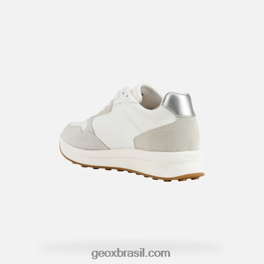 mulher runntix branco/esbranquiçado Geox 28TF8X446