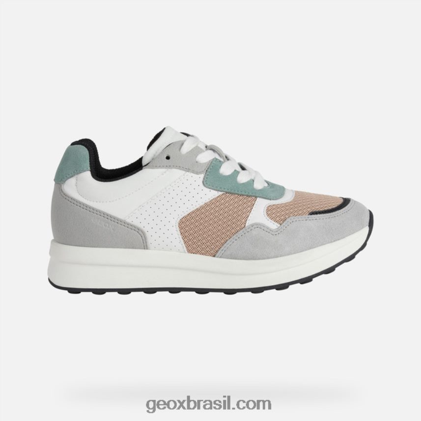 mulher runntix pele dk/lt cinza Geox 28TF8X567