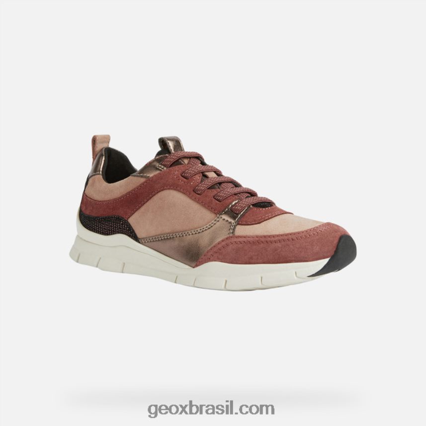 mulher sukie mogno/rosa escuro Geox 28TF8X295