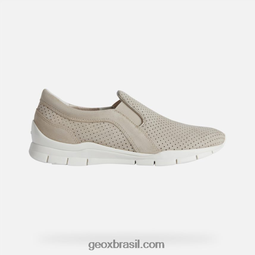 mulher sukie taupe claro Geox 28TF8X1729