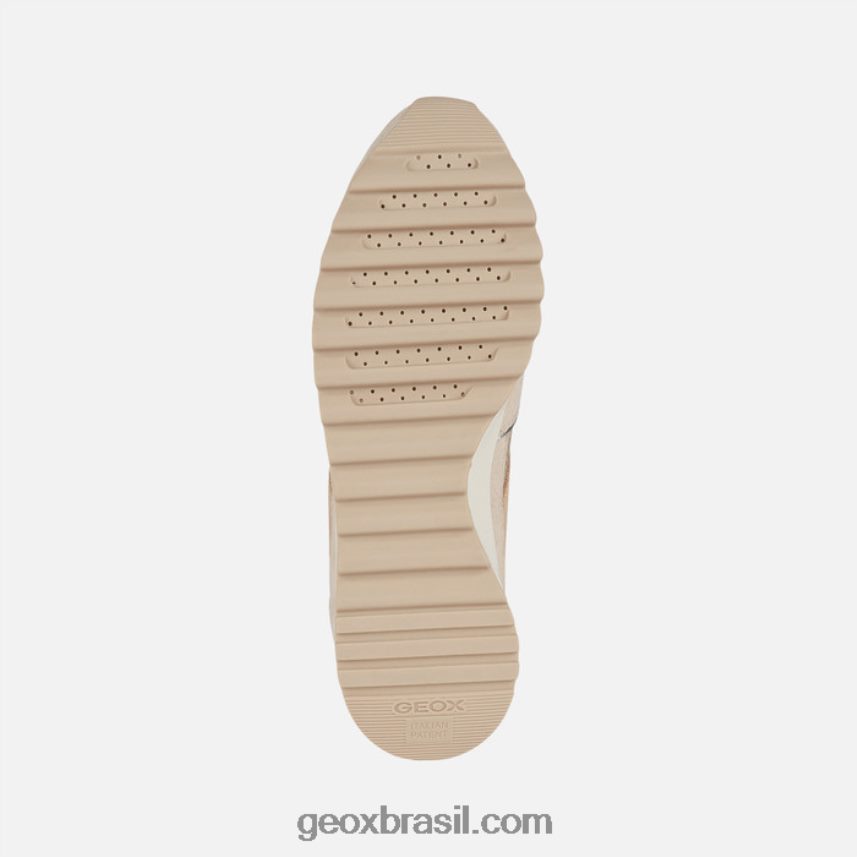 mulher tabelya bege/damasco Geox 28TF8X415