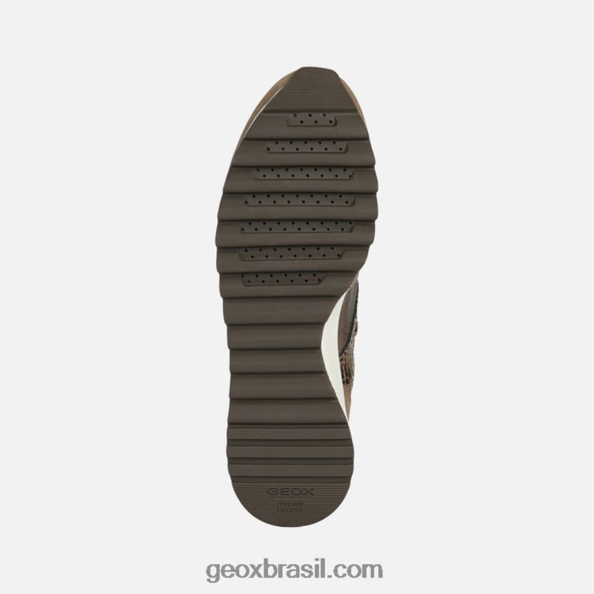mulher tabelya bege escuro Geox 28TF8X566