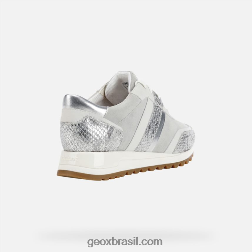 mulher tabelya prata branca Geox 28TF8X323