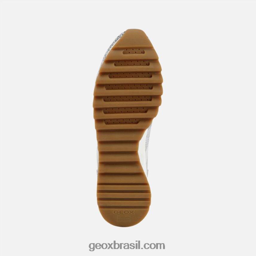 mulher tabelya prata branca Geox 28TF8X323