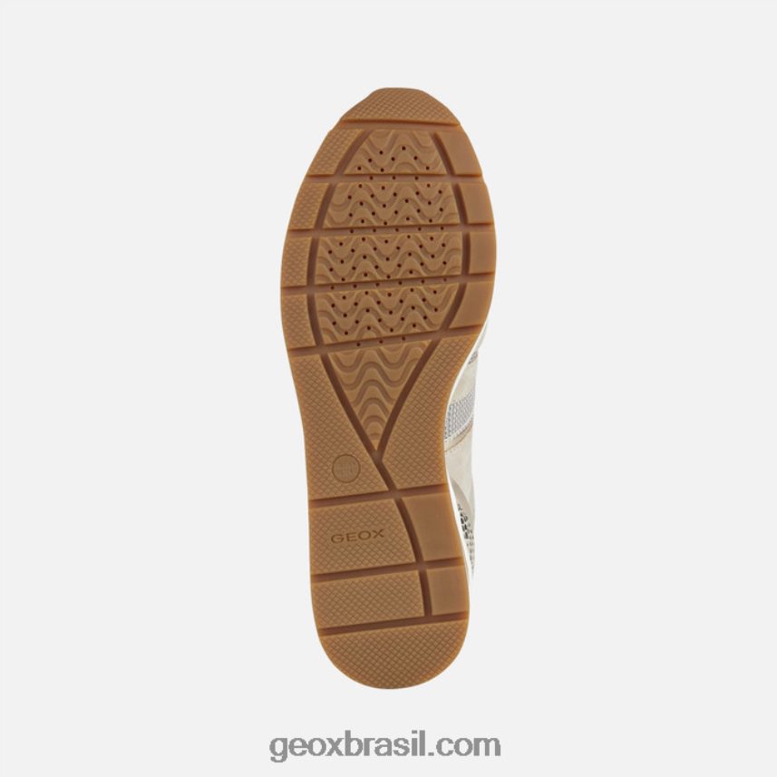 mulher zosma taupe claro Geox 28TF8X184