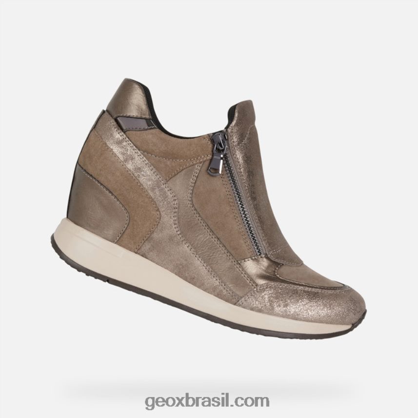 nydame mulher bege escuro Geox 28TF8X589