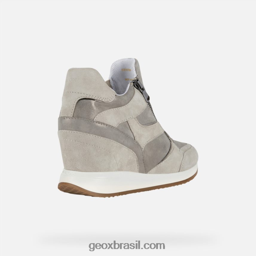 nydame mulher taupe/gelo Geox 28TF8X1736