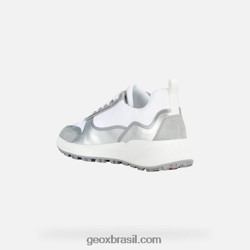 pg1x mulher cinza claro/branco Geox 28TF8X1700