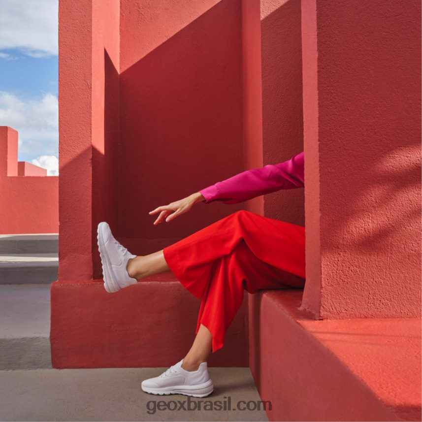 spherica actif mulher branco Geox 28TF8X40