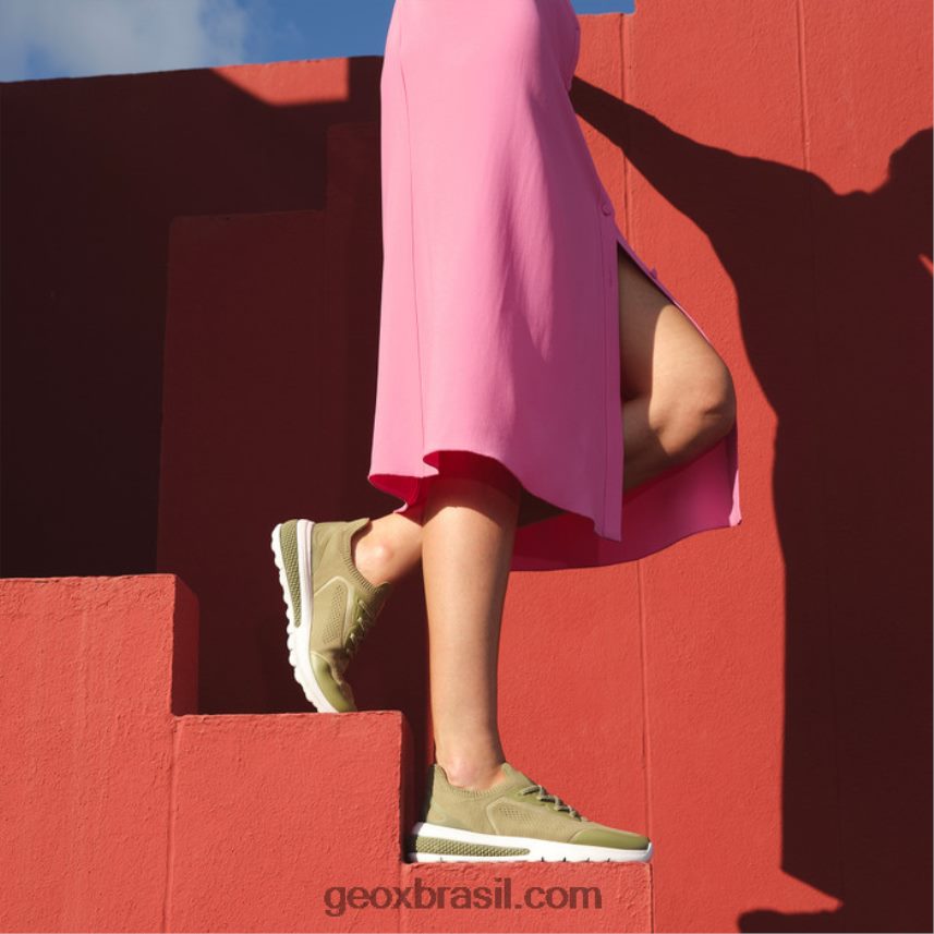 spherica actif mulher pistache Geox 28TF8X43