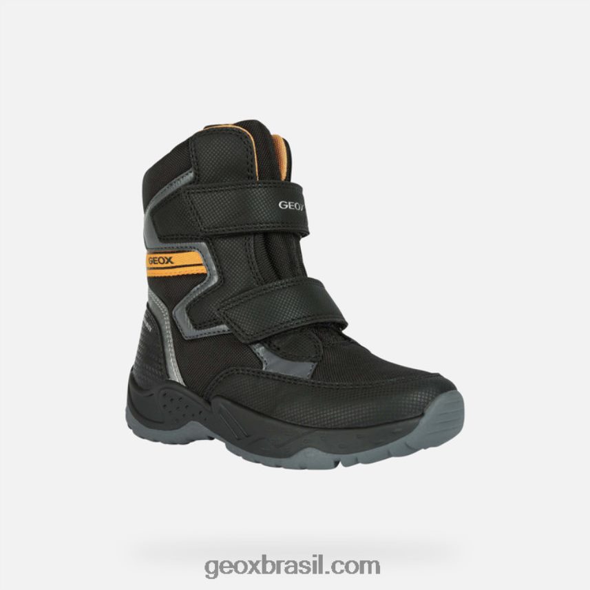 Sentiero abx boy Preto amarelo Geox 28TF8X1295