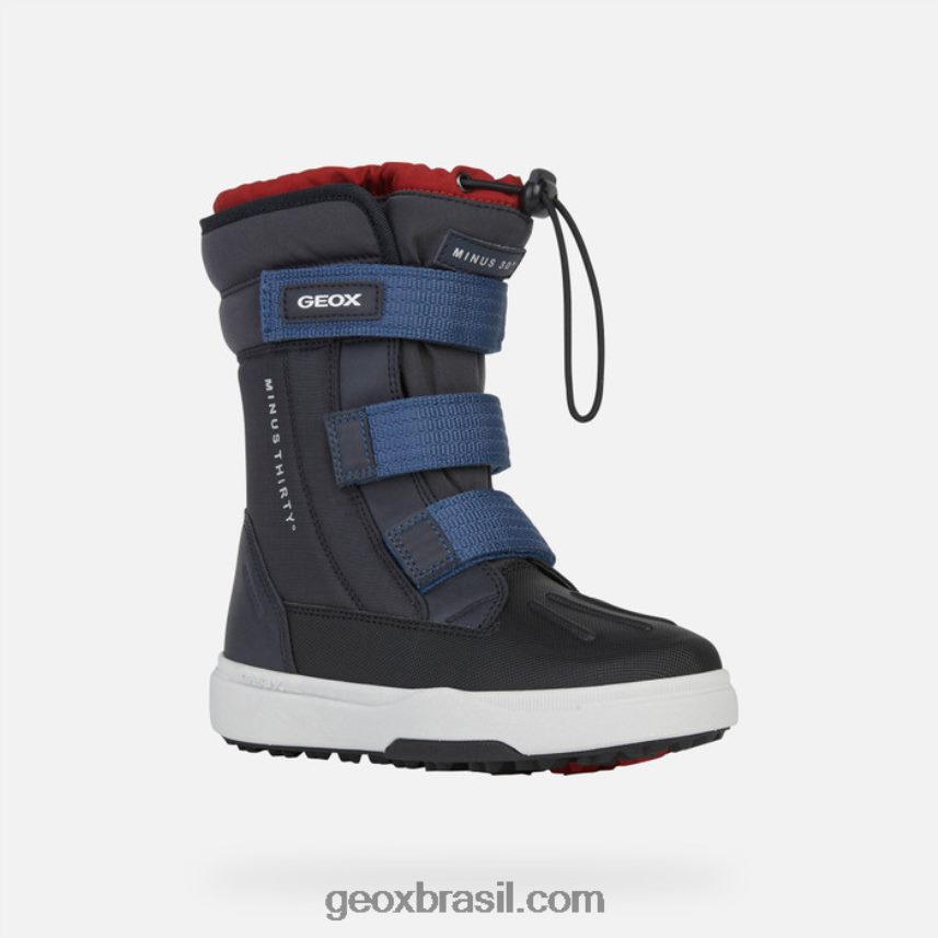 bunshee pg abx boy marinho/vermelho Geox 28TF8X1318