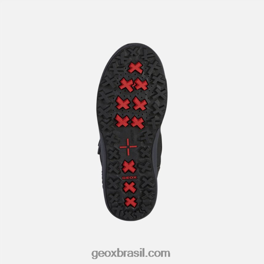 bunshee pg abx boy preto/ferrugem Geox 28TF8X1319