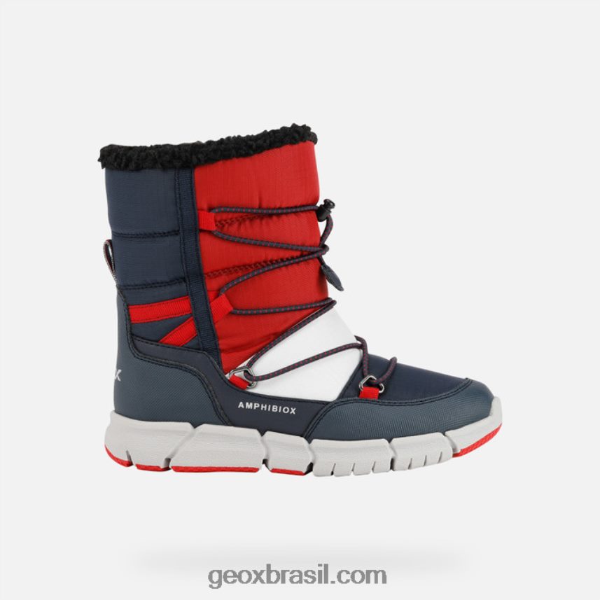 flexyper abx boy marinho/vermelho Geox 28TF8X1362