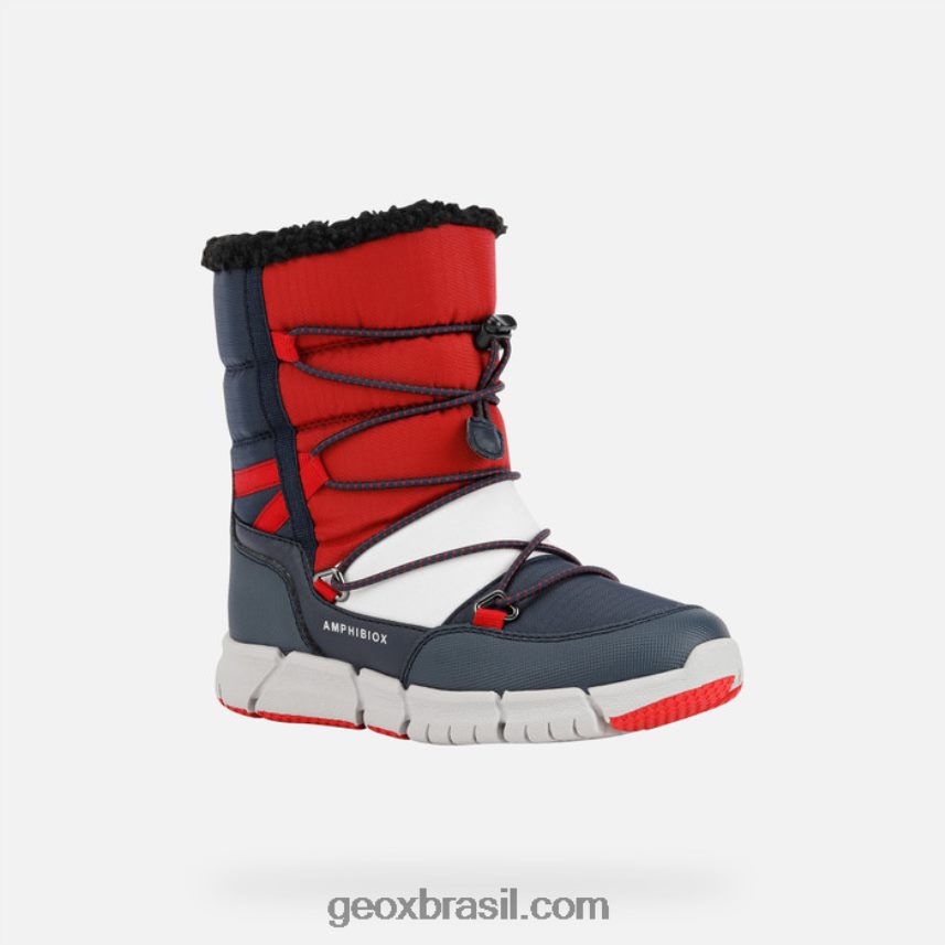 flexyper abx boy marinho/vermelho Geox 28TF8X1362